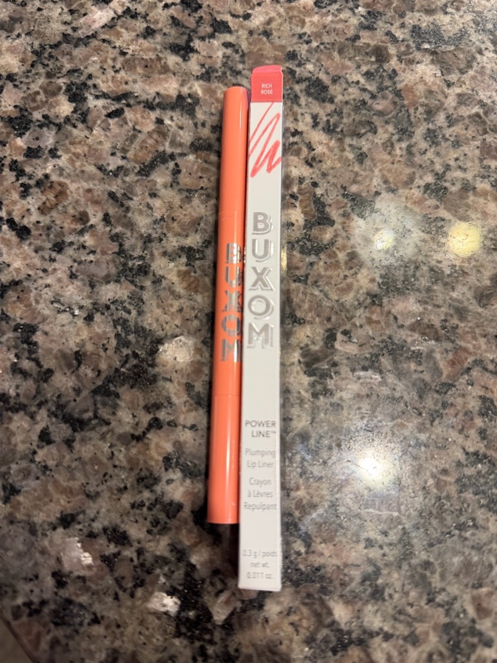 Buxom Power Line Plumping Lip Liner — Coral Pink